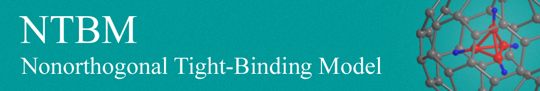 NTBM Nonorthogonal Tight-Binding Model version number 1